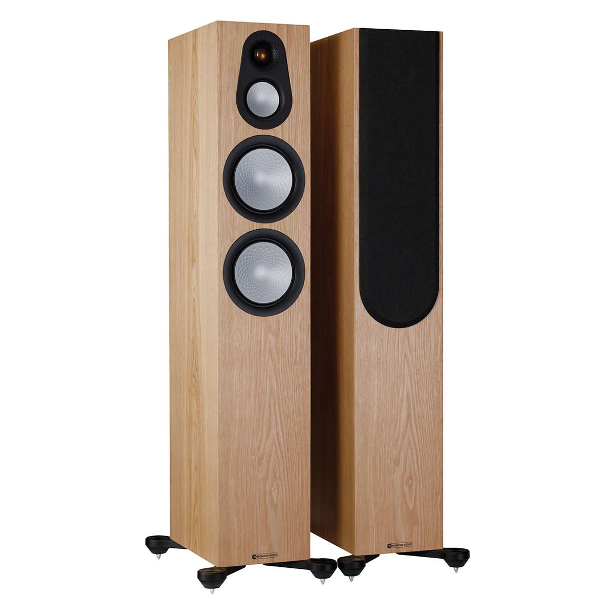 Caixa torre Monitor Audio Silver 300 G7 Ash - par