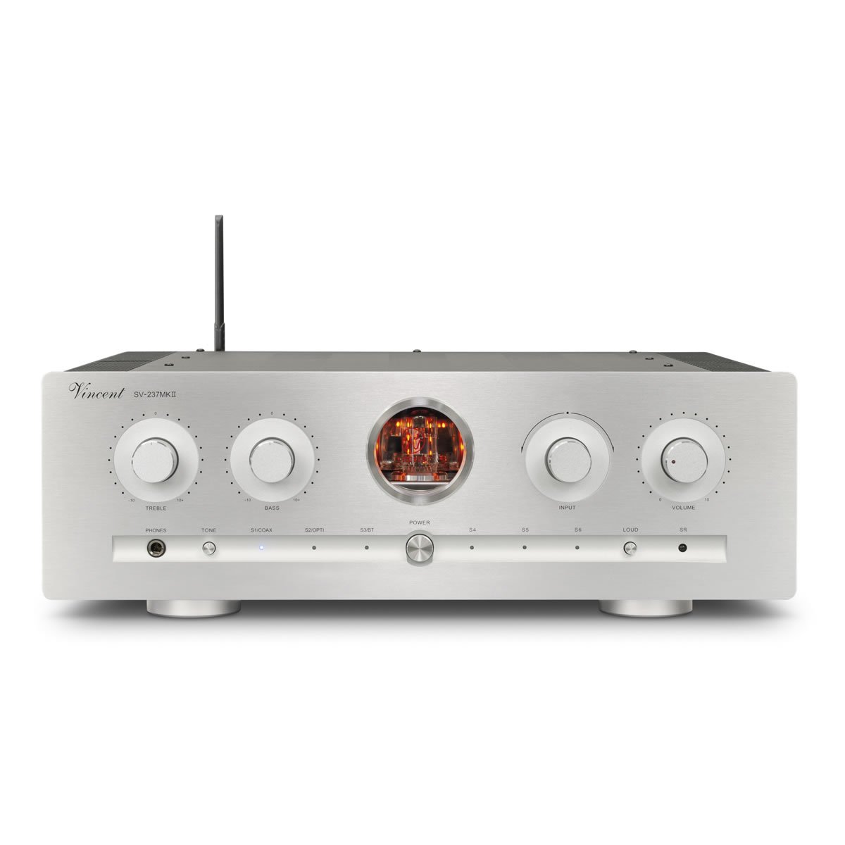 Amplificador integrado híbrido Vincent SV-237MKII - Prata
