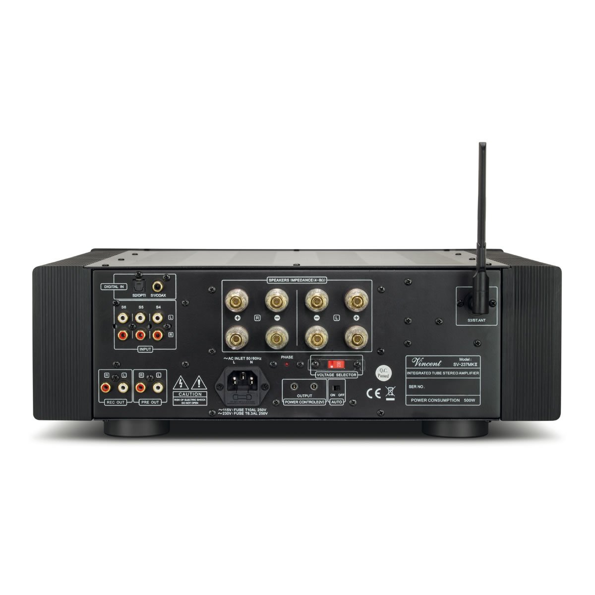 Amplificador integrado híbrido Vincent SV-237MKII - Prata - Imagem 2