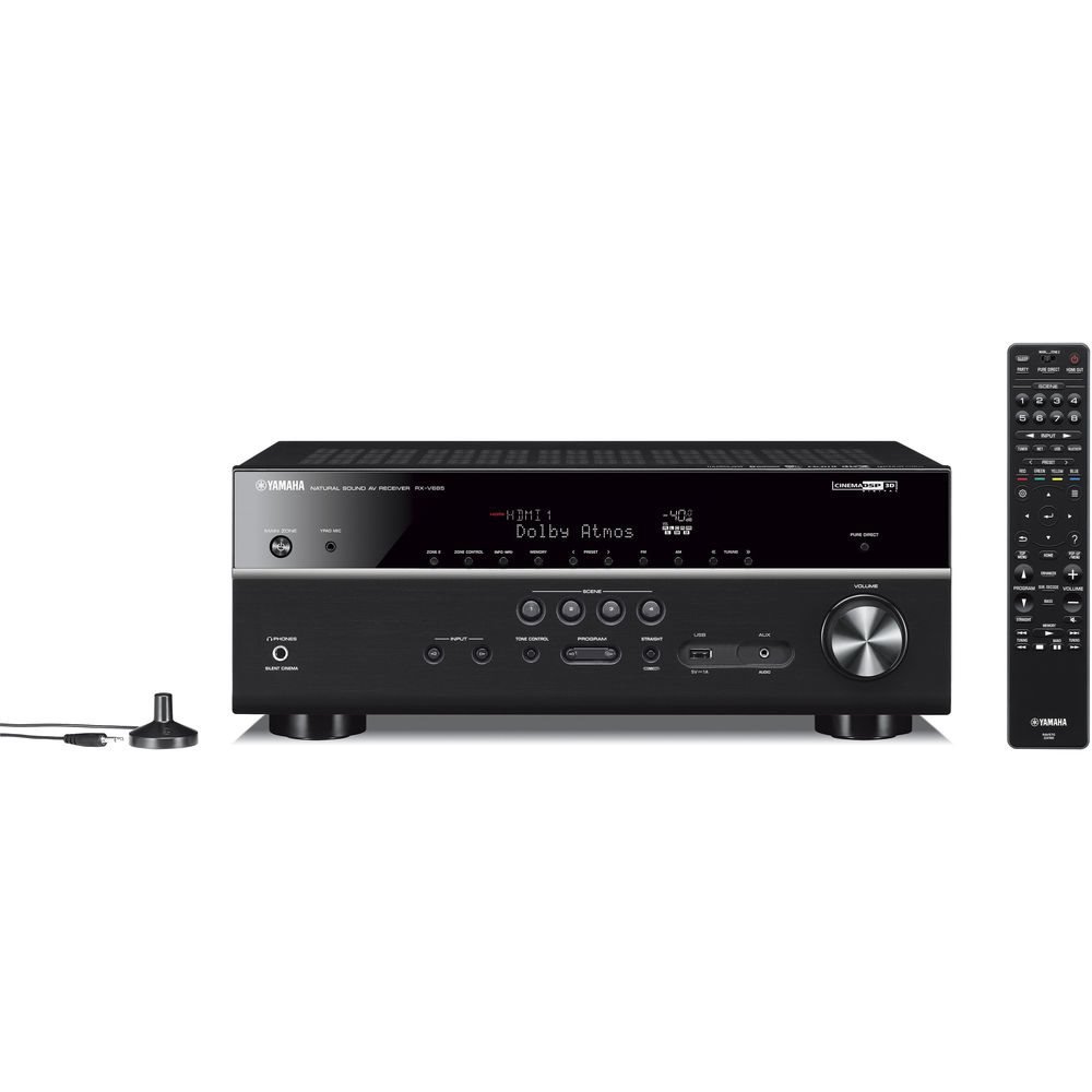 Receiver Yamaha RX-V685 - 7.2 Bluetooth - Dolby Vision - HDR UHD - Imagem 2
