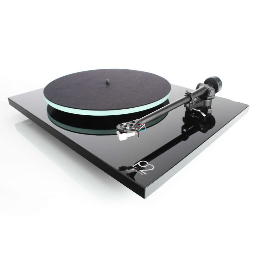 Toca discos Rega Planar 2 Cápsula Carbon - Preto