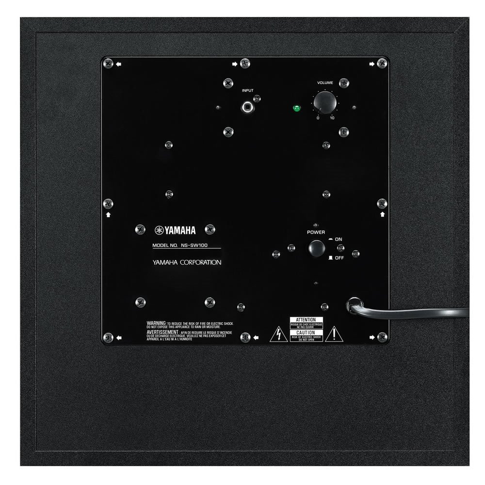 Subwoofer Yamaha NS-SW100 - 10" - Imagem 3