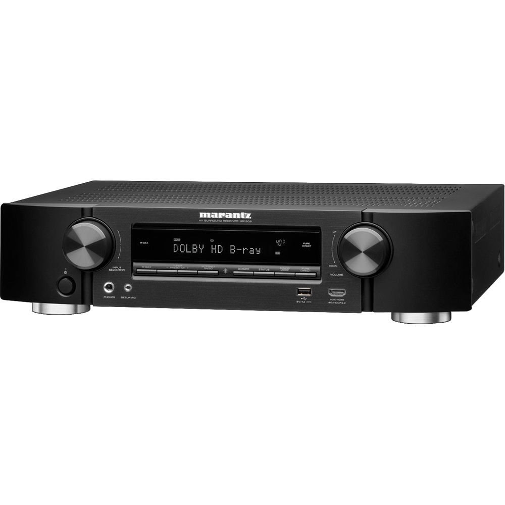 Receiver Marantz NR1510 -Slim Wi-fi Bluetooth 5.2 HDR UHD - 110V
