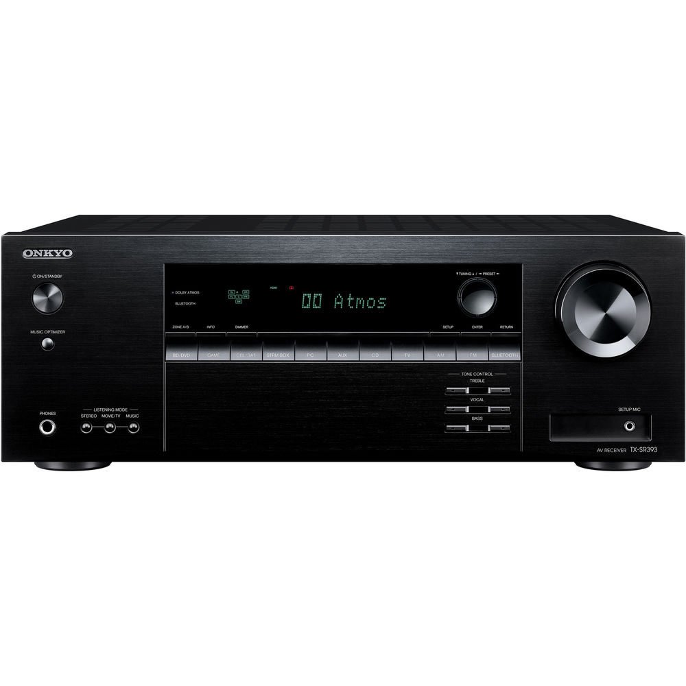 Receiver Onkyo TX-SR393 5.2 Bluetooth HDR - Imagem 2