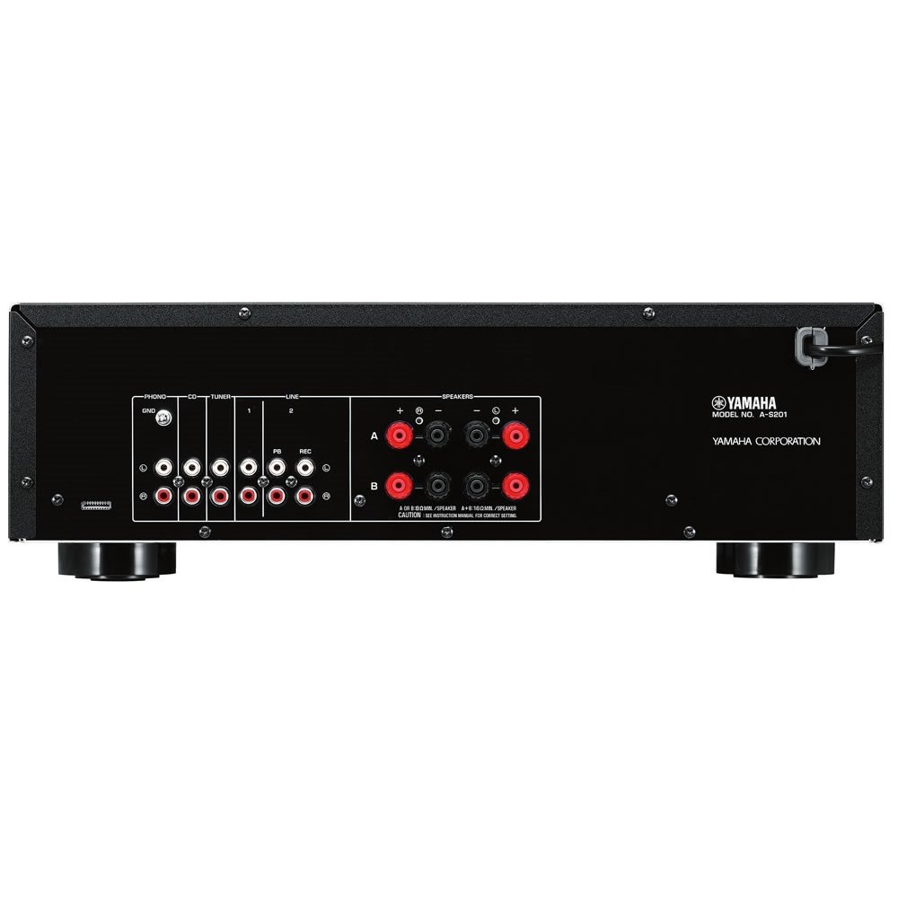 Amplificador integrado Yamaha A-S201 - prata - Imagem 2