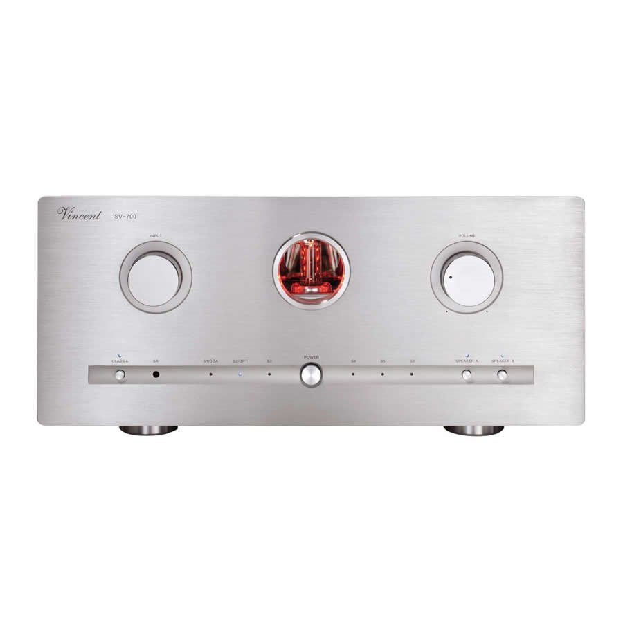 Amplificador integrado Vincent Audio SV-700 Prata