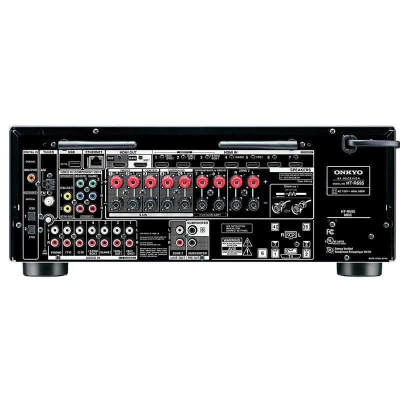 Home theater Onkyo HT-S7800 5.1.2 Dolby Atmos - Imagem 5