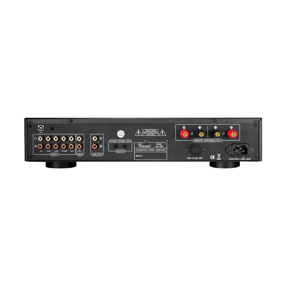 Amplificador integrado Vincent Audio SV-400 Prata - Imagem 2