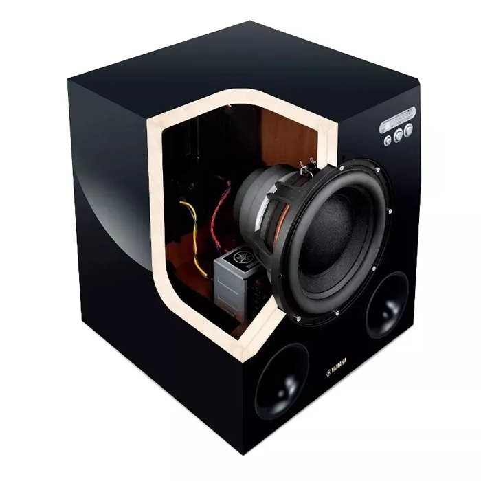 Subwoofer Yamaha NS-SW901 - Sem fio Black Piano - Imagem 2