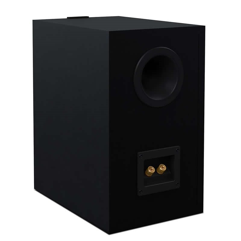 Caixa bookshelf KEF Q350 Satin Black - Par - Imagem 3