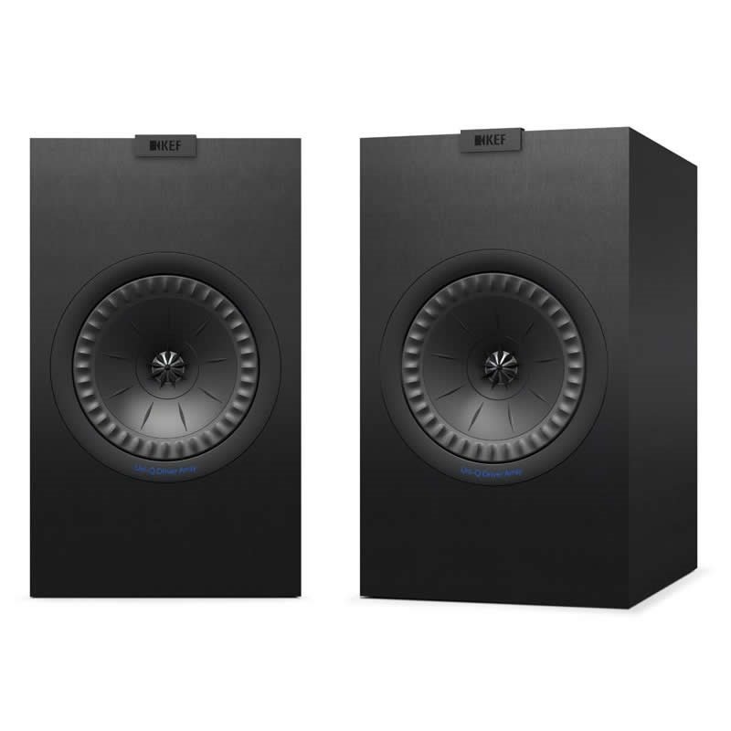 Caixa bookshelf KEF Q350 Satin Black - Par