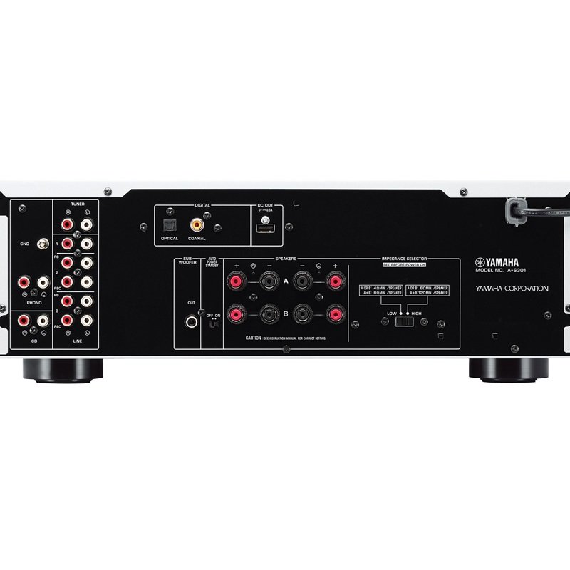Amplificador integrado Yamaha A-S301 - 110V - Imagem 2