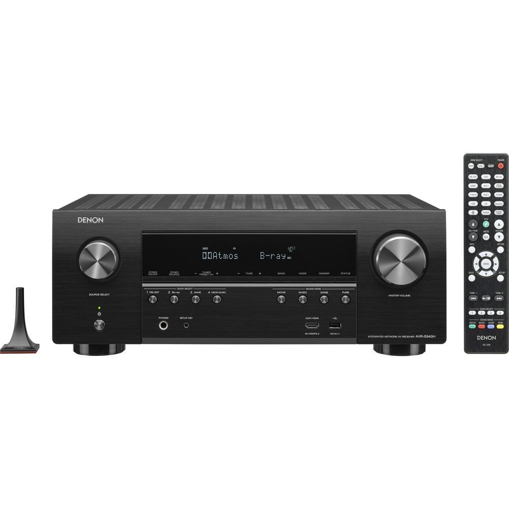 Receiver Denon AVR-S950H 7.2 Ultra HD - Dolby Atmos -Vision - Imagem 2