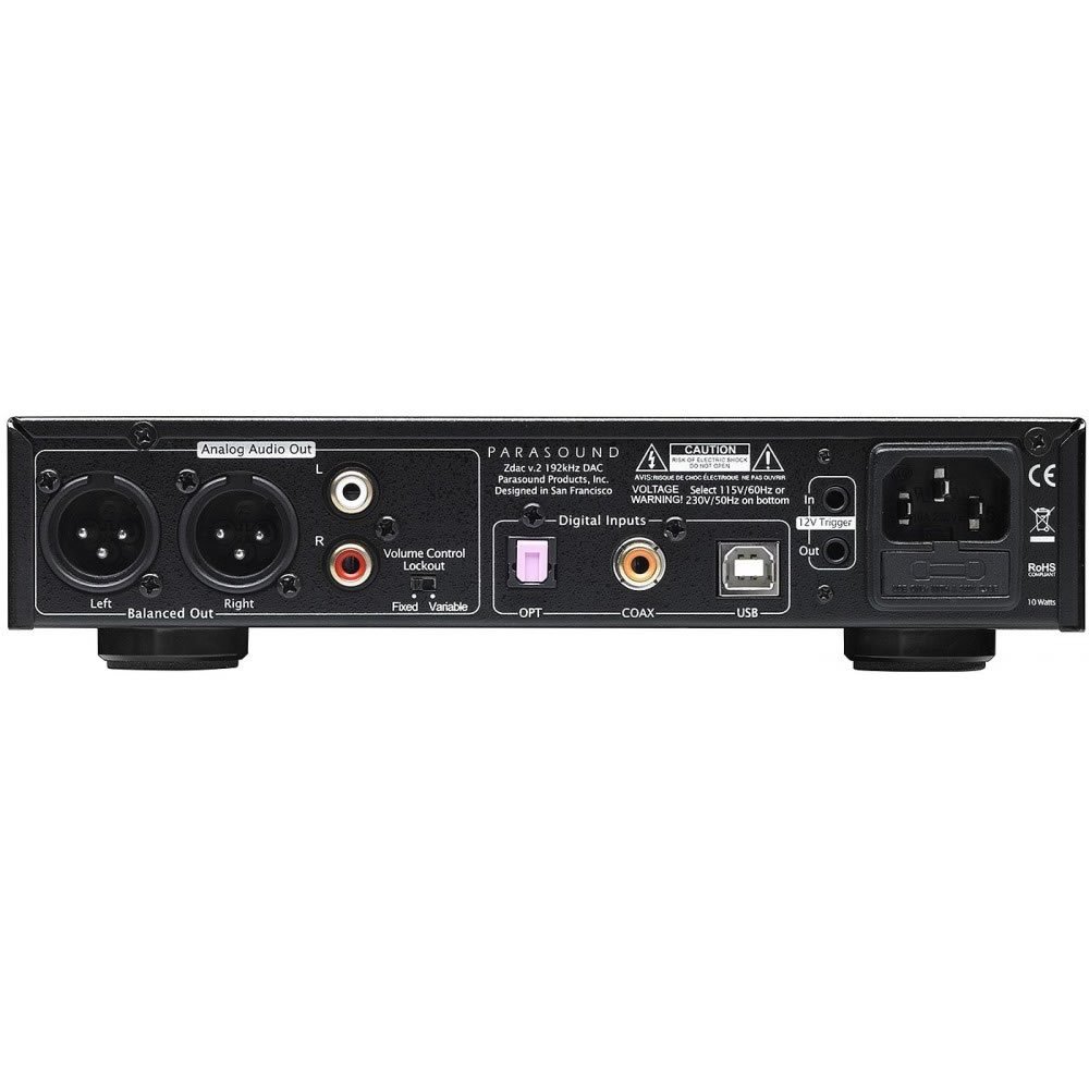 DAC e Amp fone Parasound Zdac V2 - Imagem 2