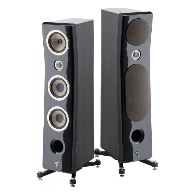 Caixa torre Focal Kanta N°2 Black Lacquer - Par