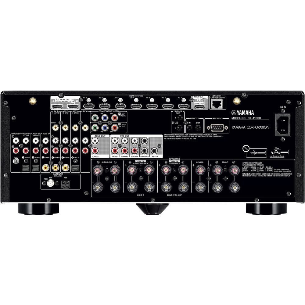 Receiver Yamaha Aventage RX-A1080 7.2 Dolby Atmos - Vision - HDR10 - Imagem 3