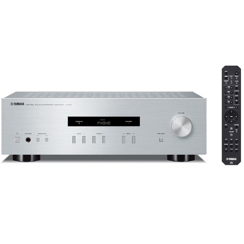 Amplificador integrado Yamaha A-S201 - prata