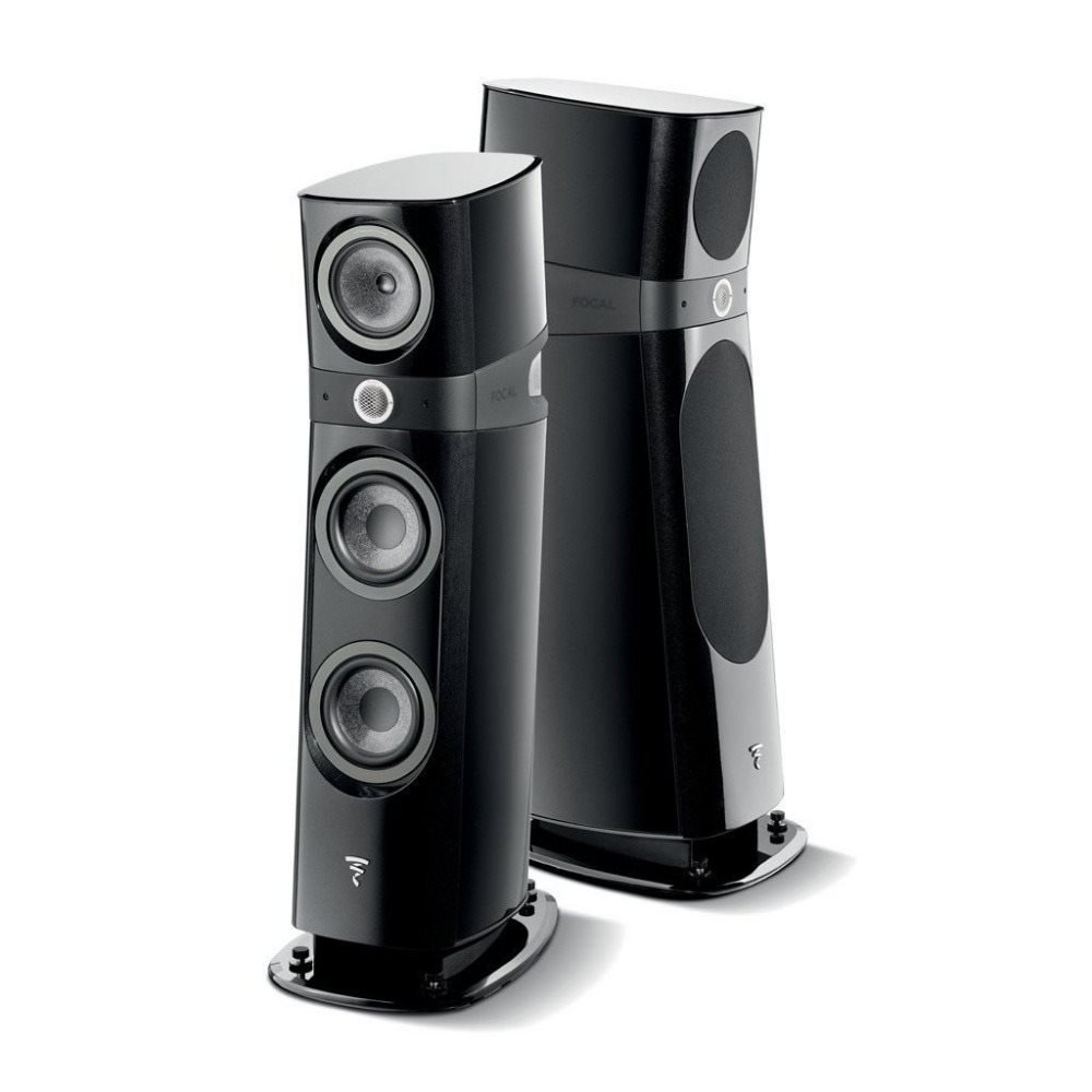 Caixa torre Focal Sopra N°2 Black Lacquer - Par