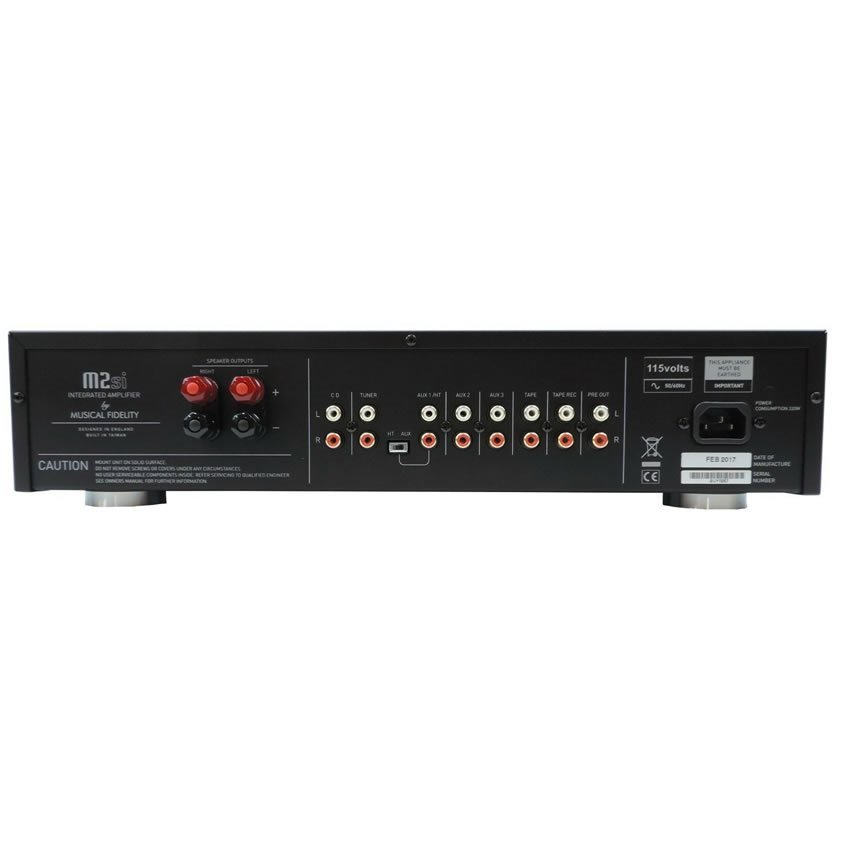 Amplificador integrado Musical Fidelity M2Si Preto - Imagem 2