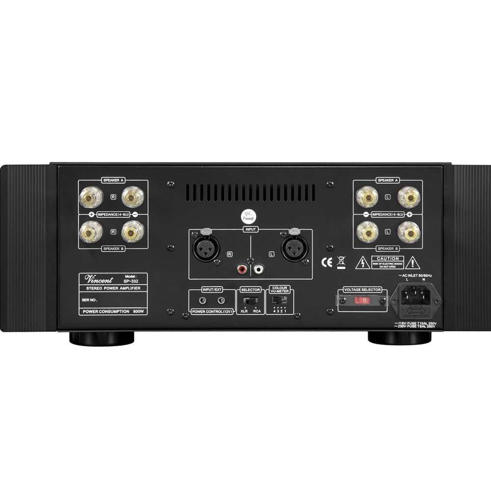 Amplificador Vincent SP-332 - Estéreo prata bivolt - Imagem 2