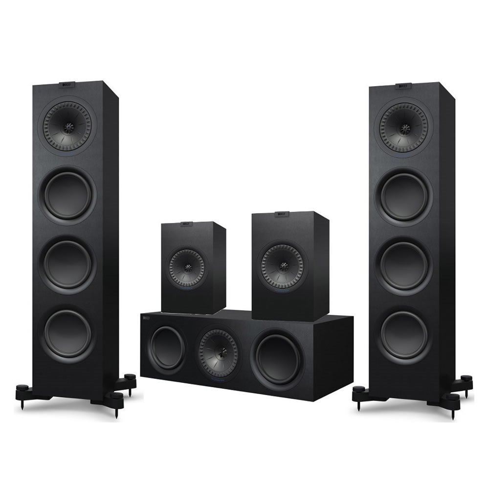 Conjunto de caixas KEF Q750 5.0 Torre