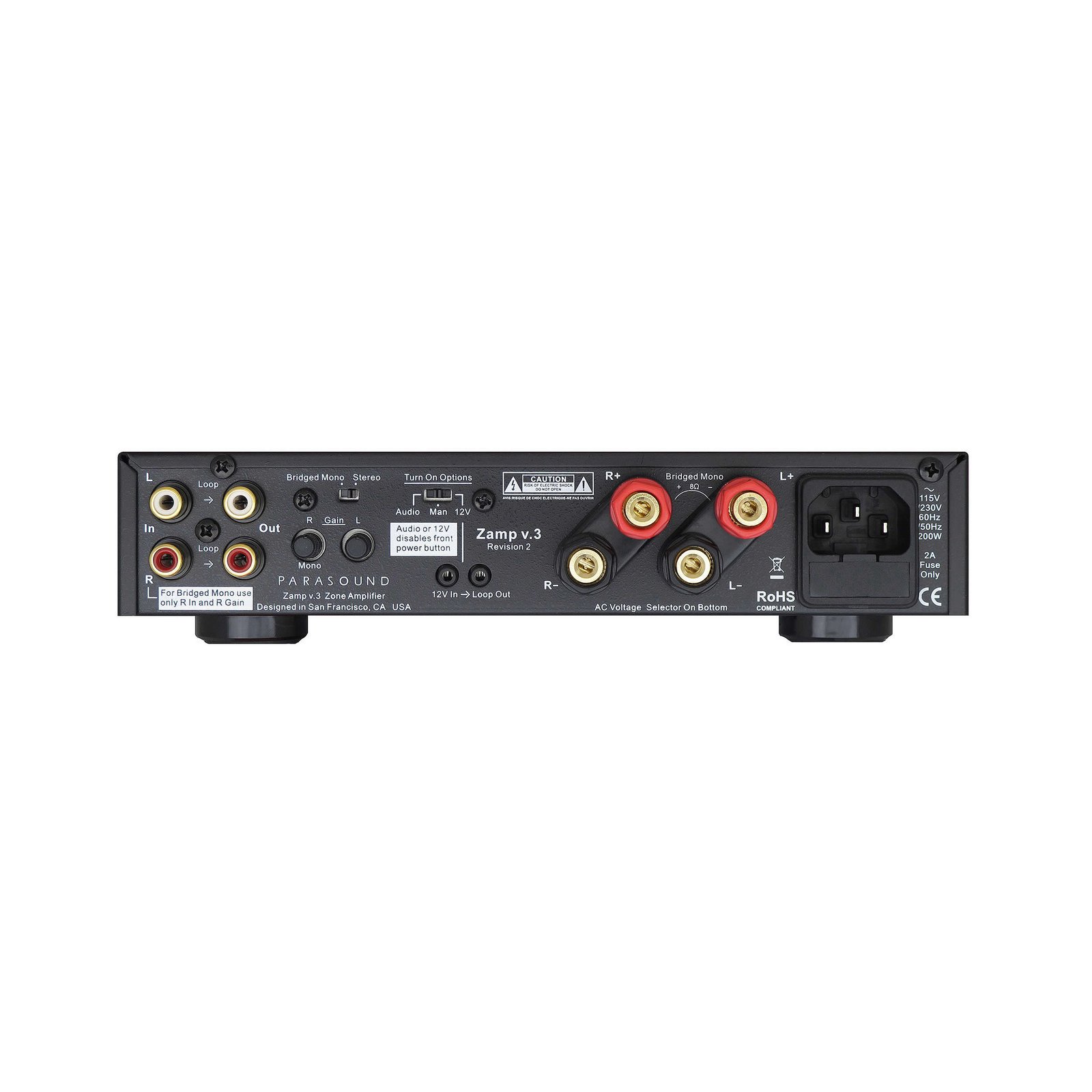 Amplificador Parasound Zamp v.3 - Imagem 2