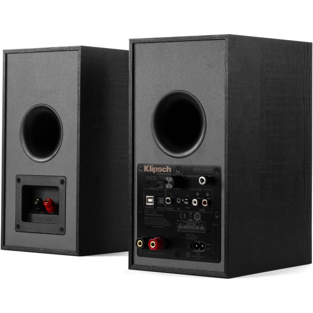 Caixa bookshelf amplificada Klipsch R-41PM - Par - Imagem 3