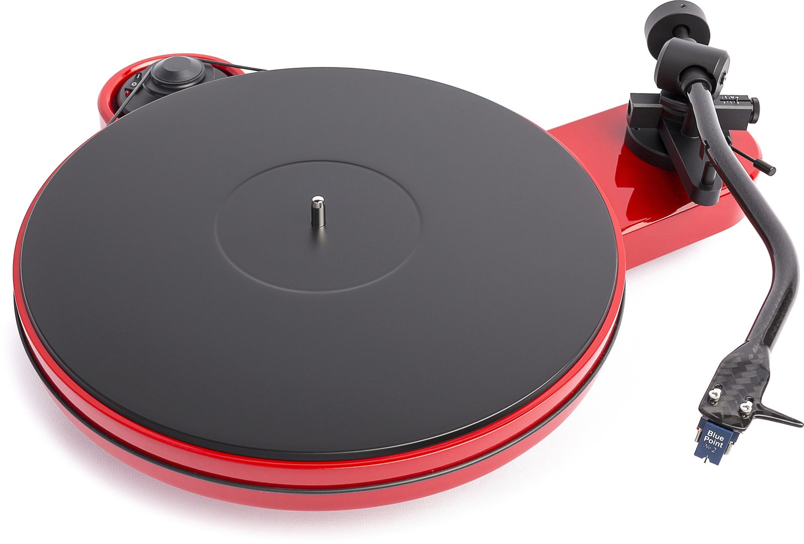 Toca discos Pro-Ject RPM 3 Carbon 2M Silver - Vermelho