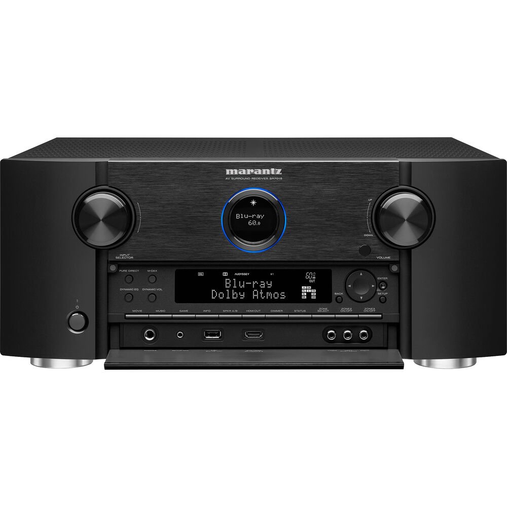 Receiver Marantz SR7015 9.2 8K Earc Dolby Atmos - Vision HEOS - 220V - Imagem 2