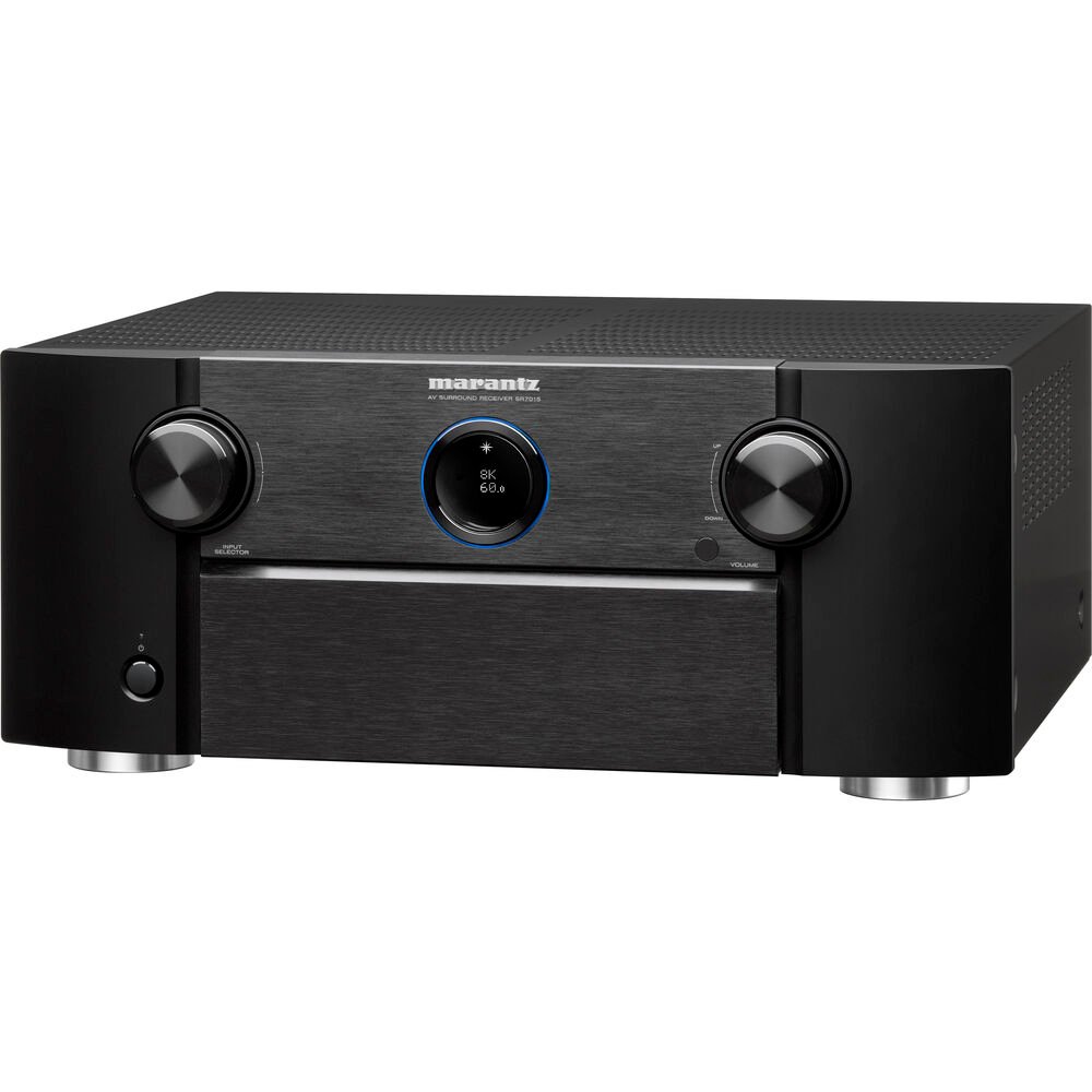 Receiver Marantz SR7015 9.2 8K Earc Dolby Atmos - Vision HEOS - 220V