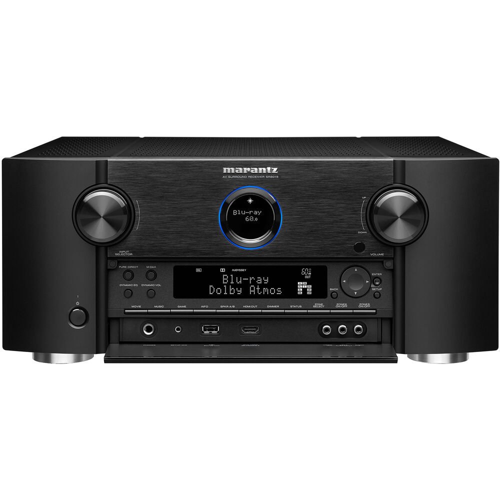 Receiver Marantz SR8015 11.2 8K Earc Dolby Atmos - Vision HEOS - Imagem 2