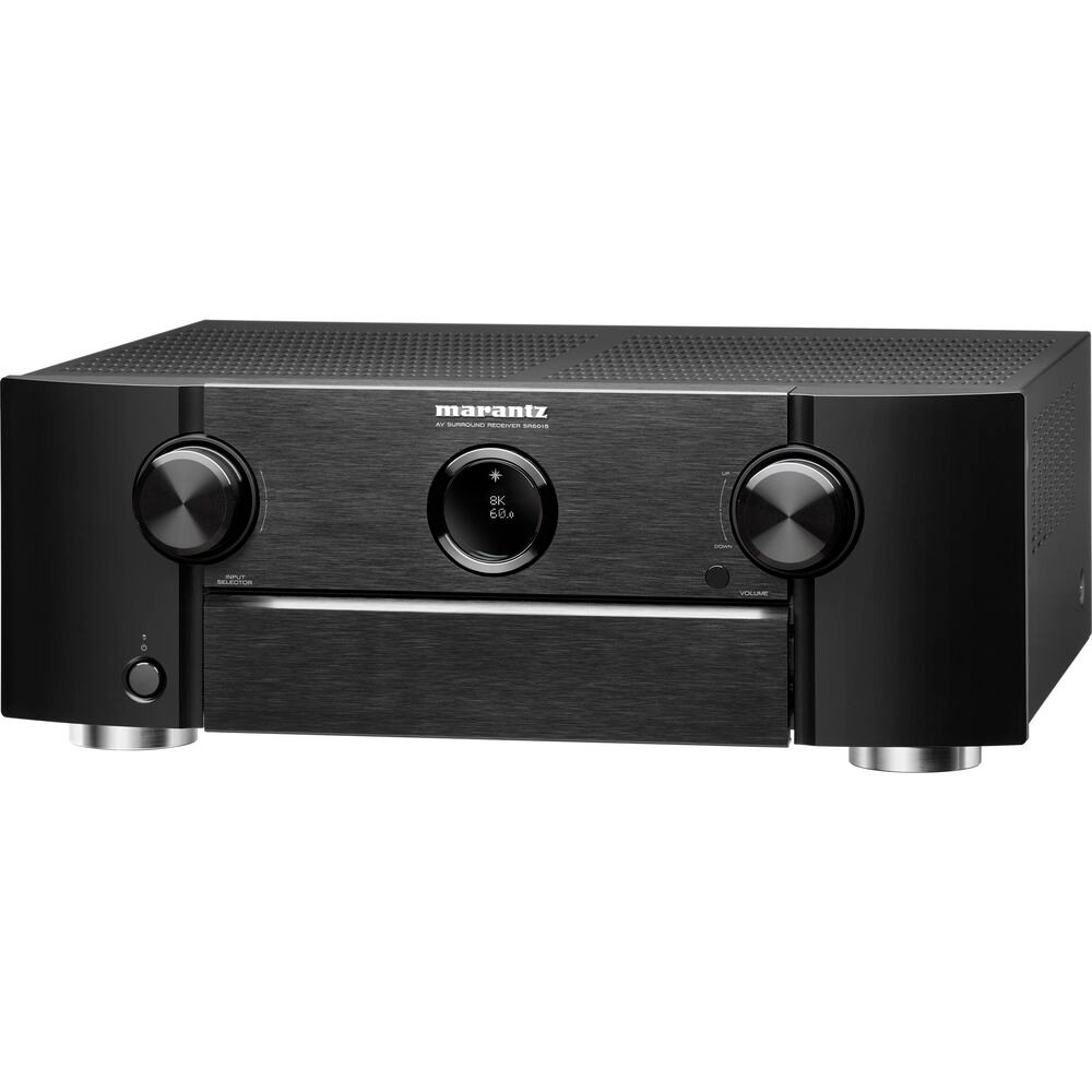 Receiver Marantz SR6015 9.2 8K Earc Dolby Atmos - Vision HEOS 220V