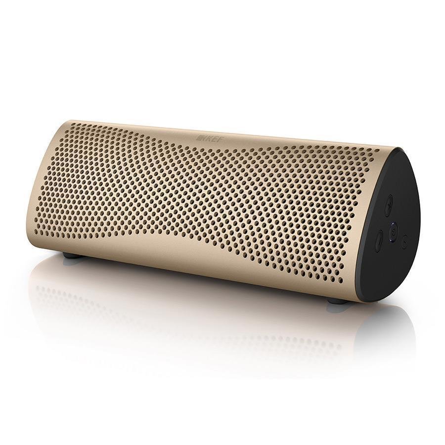 Caixa de som Bluetooth KEF Muo Horizon Gold