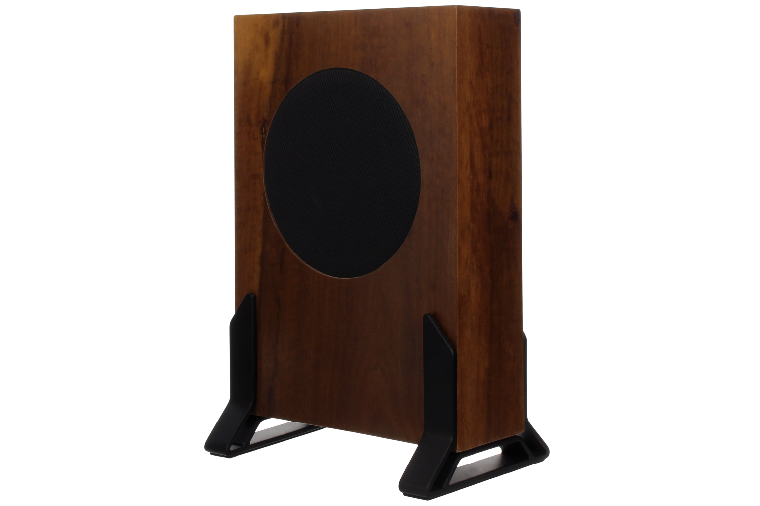 Subwoofer Ludk Disqreto 8" Slim Walnut - Imagem 2