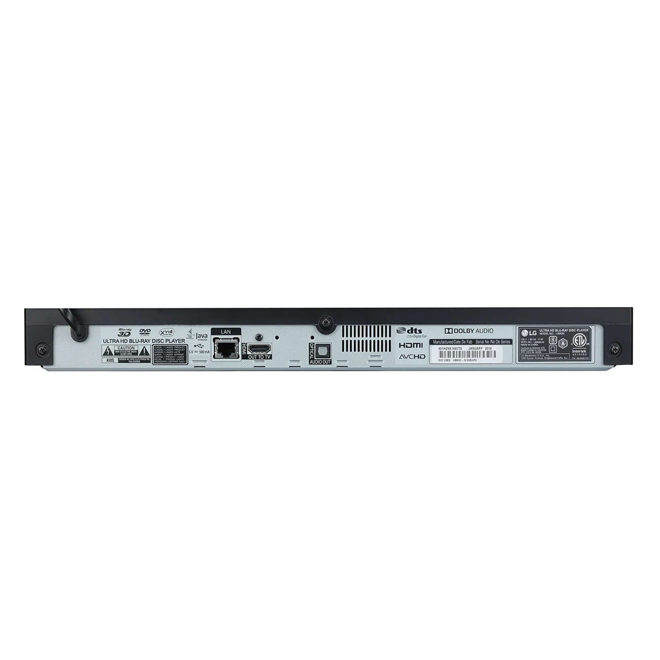 Bluray player LG UBK80 4K UHD Dolby Atmos HDR10 - Wi-fi - Imagem 4
