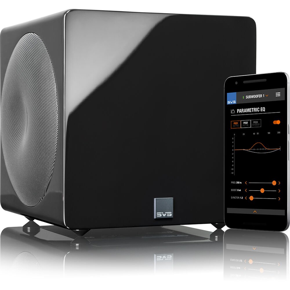 Subwoofer SVS 3000 Micro Dual 8" 2500W - Piano Gloss Black - Imagem 2