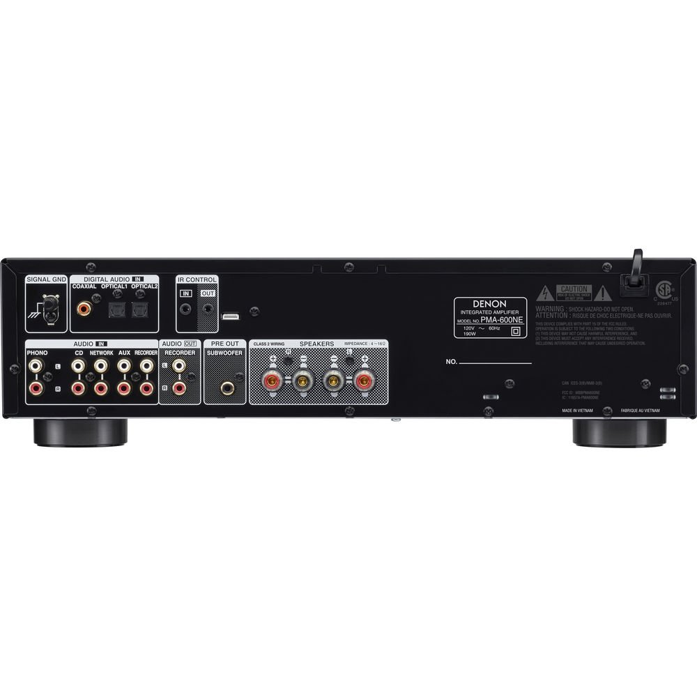 Amplificador integrado Denon PMA-600NE - DAC- PHONO - Imagem 3