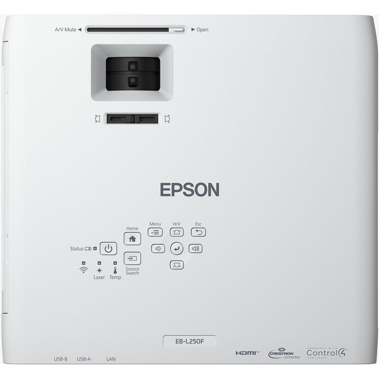 Projetor Epson PowerLite L250F 4500 lumens FullHD - Laser - Imagem 4