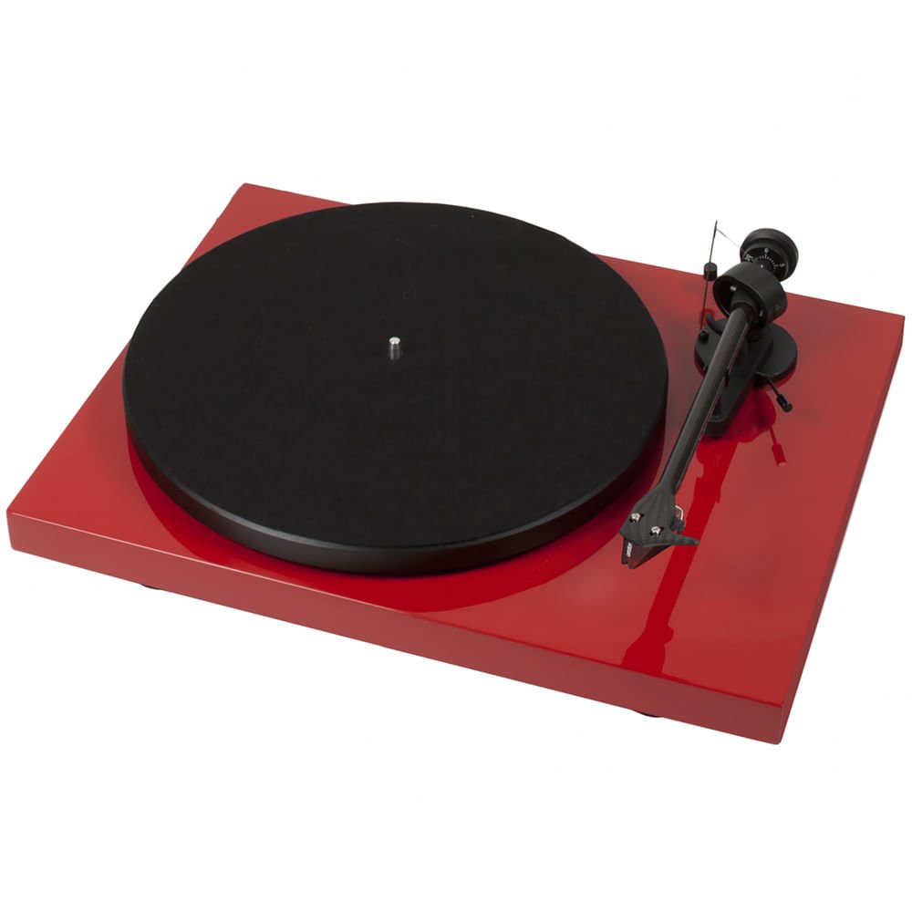 Toca discos Pro-ject Debut Carbon DC - RED 2M - Vermelho