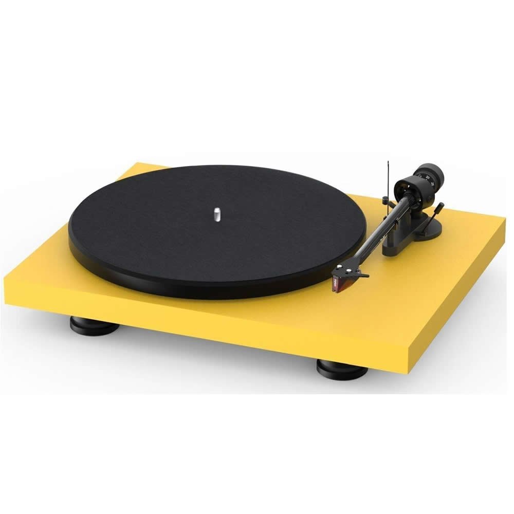 Toca discos Pro-ject Debut Carbon DC - RED 2M - Amarelo - Imagem 2