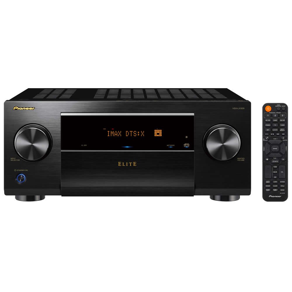 Receiver Pioneer Elite VSX-LX505 - 9.2 - 8k - Imax - Alexa Zona 2 e 3