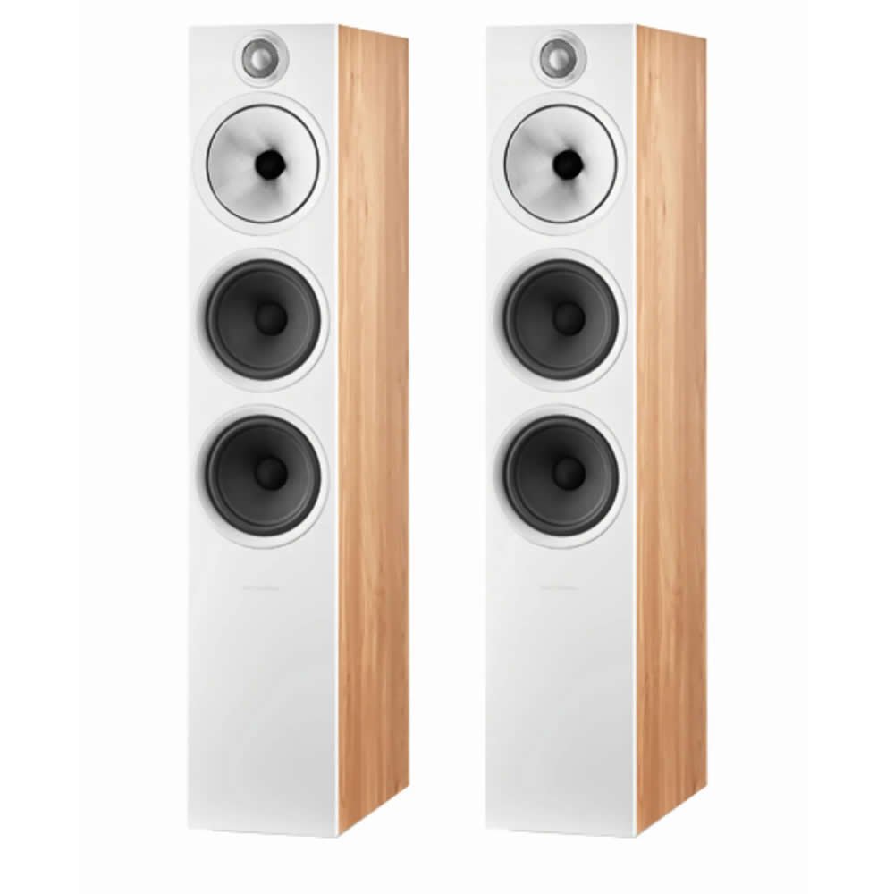 Caixa Torre B&W Caixa Torre 603 S2 Anniversary Edition OAK - Par - Imagem 2