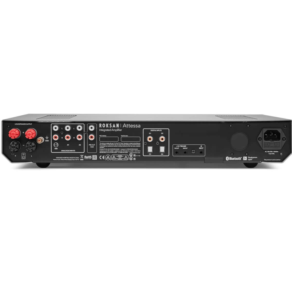 Amplificador integrado Roksan Atessa Prata - Bivolt - Imagem 3