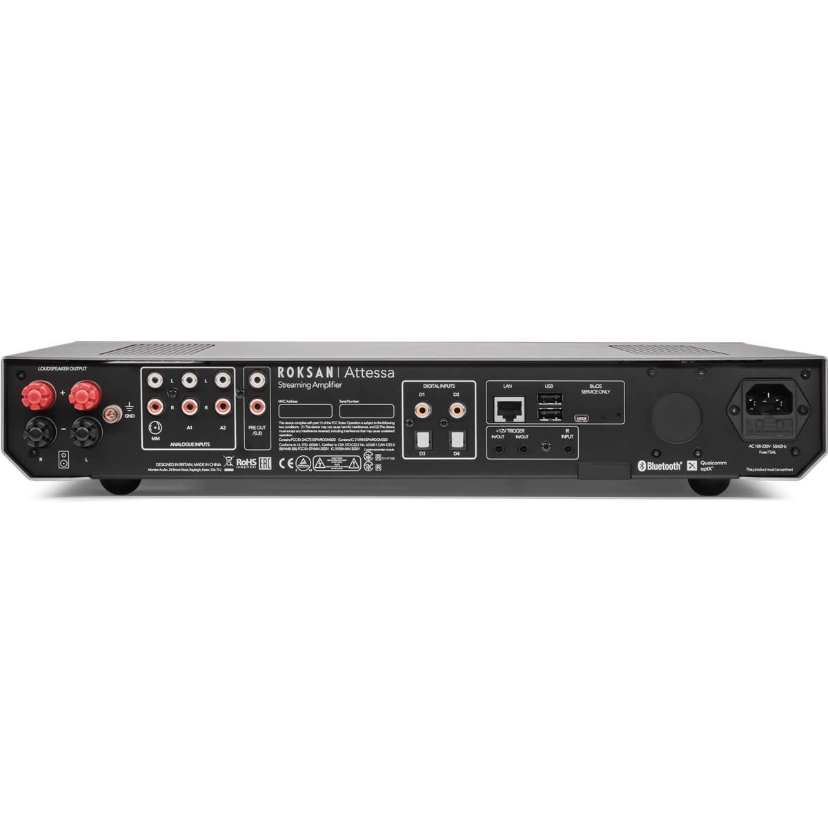 Amplificador integrado Roksan Atessa Streaming - Prata - Bivolt - Imagem 3