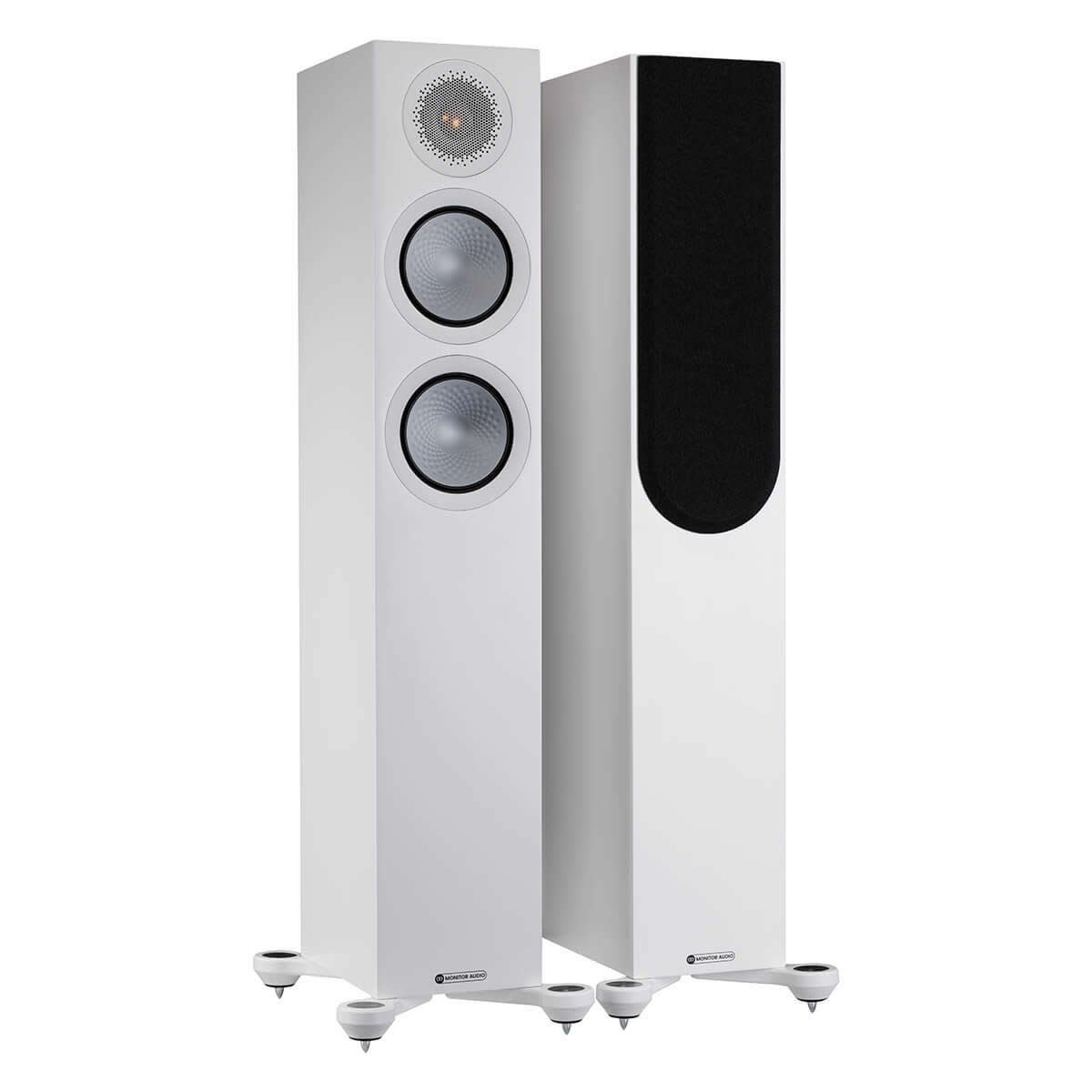 Caixa torre Monitor Audio Silver 200 G7 Satin White - Par