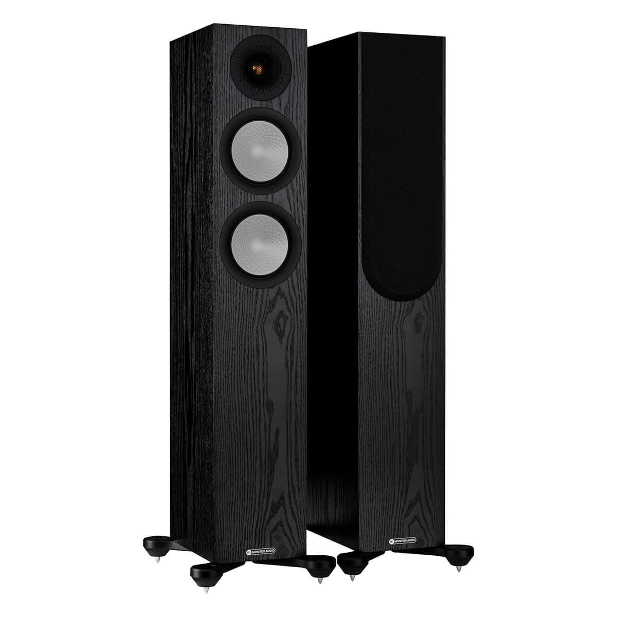 Caixa torre Monitor Audio Silver 200 G7 Black Oak - Par
