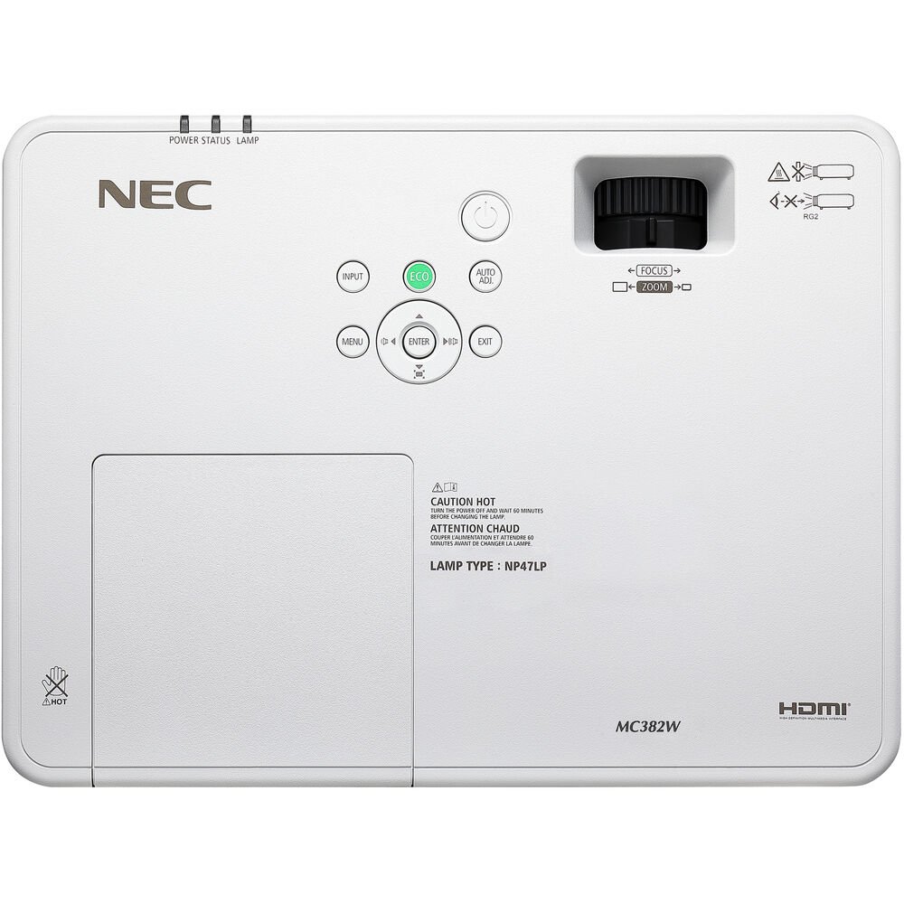 Projetor NEC NP-MC423W - WGXA - 4200 lumens - Imagem 3