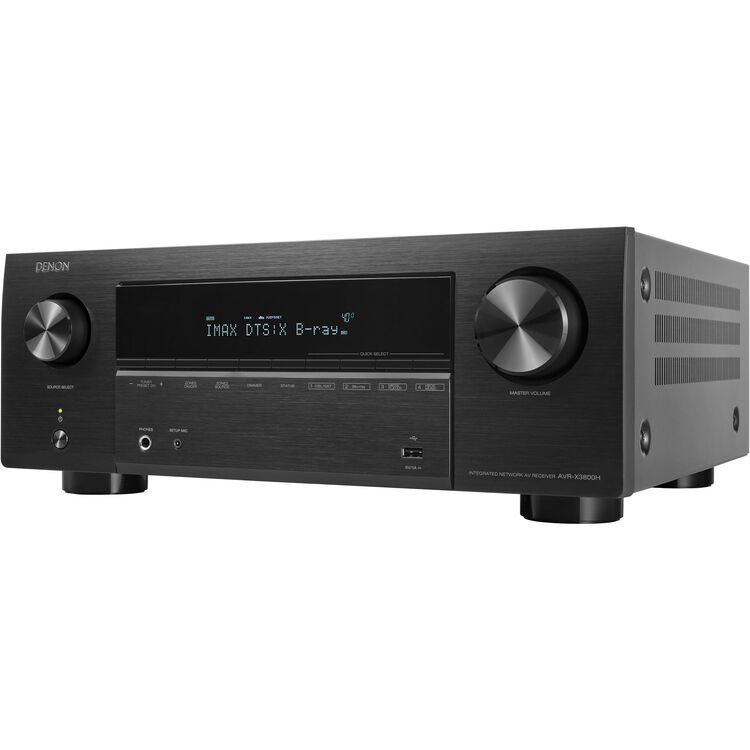 Receiver Denon AVR-X3800H 9.4 8K - Dolby Atmos - Vision - HDR10 eArc - 110V - Imagem 3