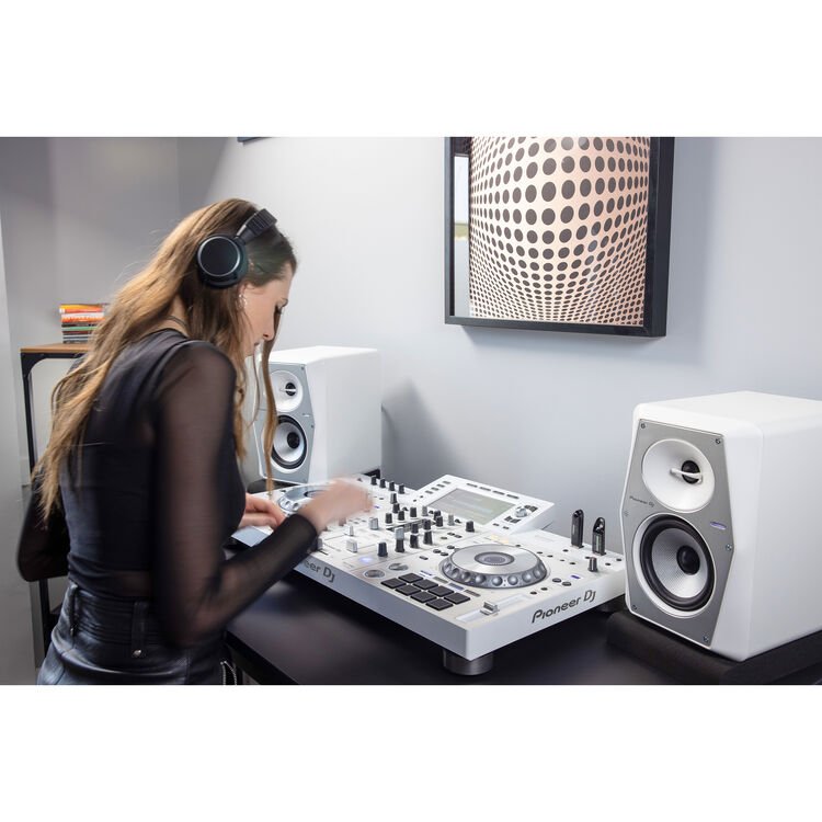 Caixa monitor Pioneer VM-50 - Amplificada - Branco - Unidade - Imagem 4