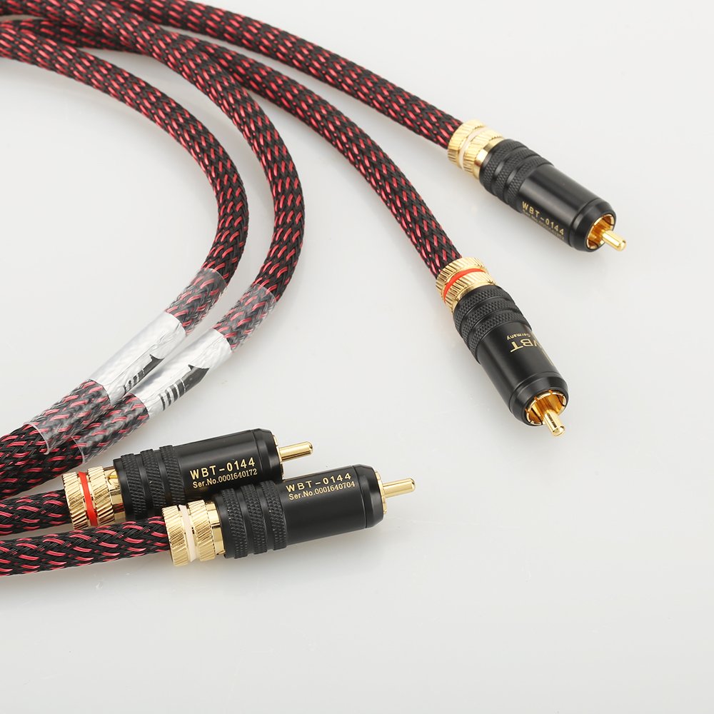 Cabo RCA estéreo Techaudio Crast - 0.5m - Imagem 4